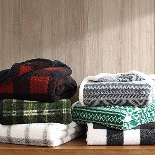 Eddie Bauer- Manta, Sherpa De Felpa Ultrasuave Para Decoraci