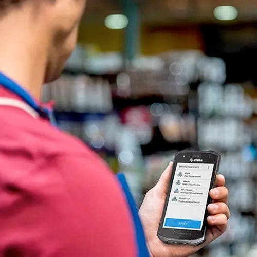 Terminal Portátil Zebra Tc21 Se4710 Uso Rudo 1d 2d Android