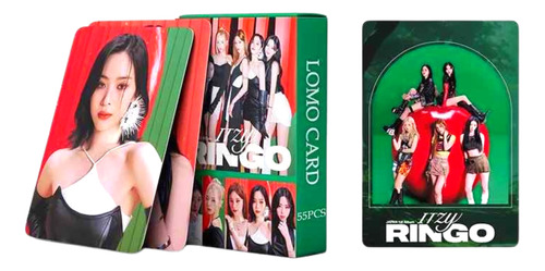 Set 55 Photocards / Lomo Card  Itzy - Ringo K-pop Calidad