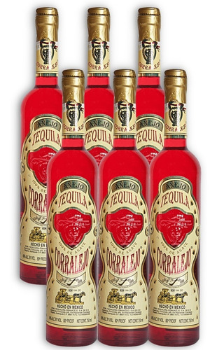 Corralejo Tequila Añejo Destilado 100% Agave X6 750ml México