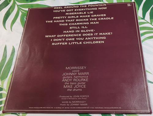 The Smiths - The Smiths Lp Brasil 1ra Edicion Housemartins Brasil 1ra Edicion