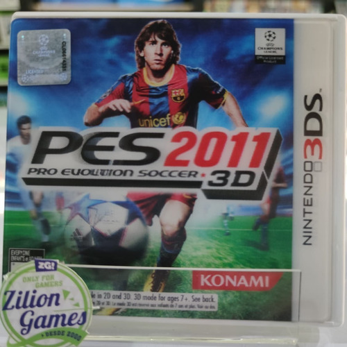 Pes 2011 3d Nintendo 3ds - Completo