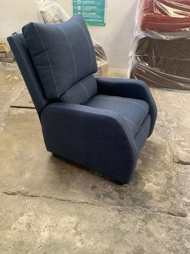 Imagen 4 de 4 de Sillón Reclinable Berlín Reposet Moderno Cómodo