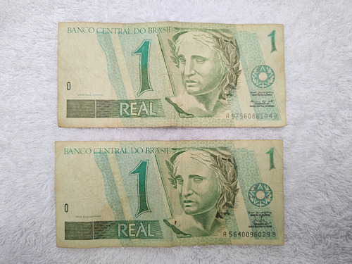 Cédula De Um Real Do Brasil Do Ano 1994 (Usado)