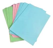 Comprar Hojas De Arroz De Colores Vainilla 10 Und A4 0.035mm