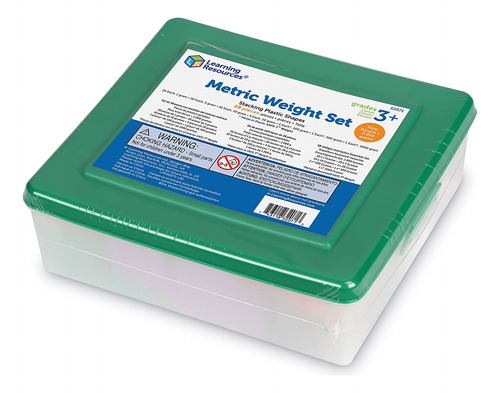 Juego De 58 Pesas Métricas De Learning Resources, 1 G