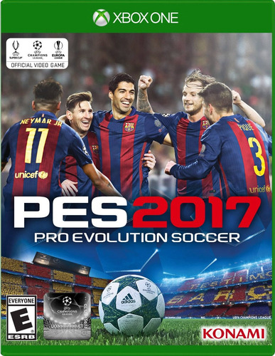 Pes 17 Xbox One Juego Cd Nuevo Original Físico Sellado Full