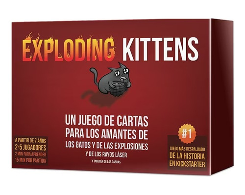 Exploding Kittens + Expanciones (para Imprimir)