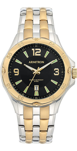 Armitron Reloj De Vestir (modelo: 20/5406bktt)