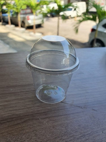 100 Mini Copo Bolha Pet 60 Ml G697 - Verrine - Bolo No Pote
