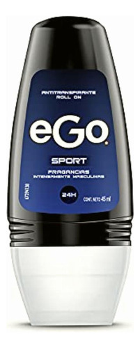 Ego Antitranspirante Para Hombre Sport En Roll On 45 Ml, 45
