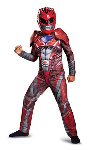 Disfraz Power Ranger Rojo, Talla Grande