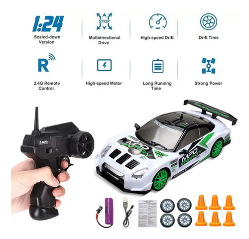 Control Remoto De Radio Para Coches Mini Rc Turbo Racing Dri