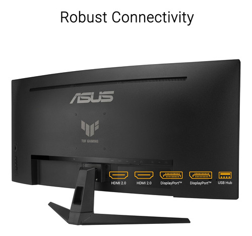 Asus Tuf Gaming 34 Ultra-wide Monitor Curvo (vg34vq3b) ...