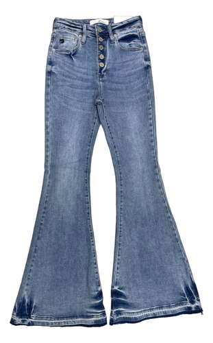 Jeans Dama Americano Bota Campana Clasico