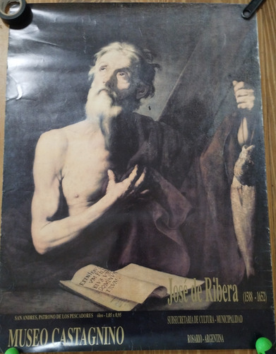 Póster Lámina Museo Castagnino. Municipio Rosario. X Unidad (Usado)