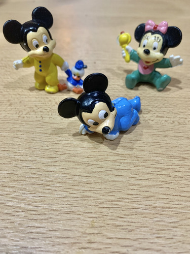 Muñequitos Disney Bully Mickey Minnie 80s (Usado)