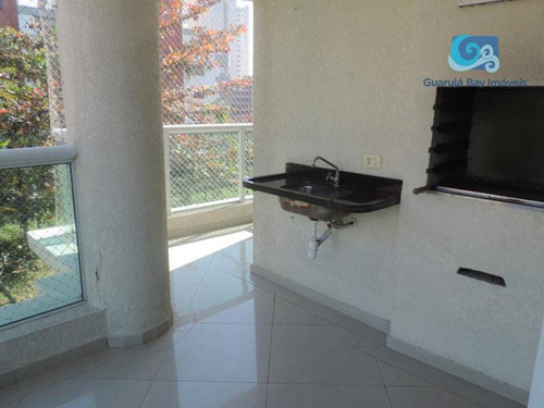 Imagem 5 de 30 de Apartamento Com 3 Dormitórios À Venda, 100 M² Por R$ 650.000,00 - Praia Da Enseada - Guarujá/sp - Ap4678