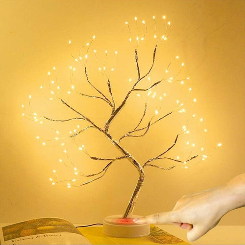 Imagen 4 de 7 de Luces De Decoración Navideña Led Luces De Árboles Bonsai