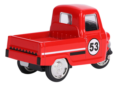 Modelo De Coche De Triciclo De Aleación, Altamente Simulado,