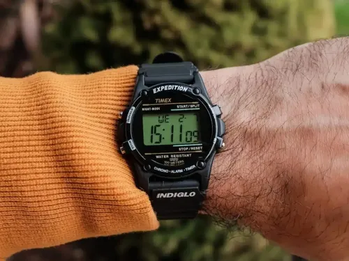 Relógio Timex Expedition Atlantis 40mm Cronógrafo Digital