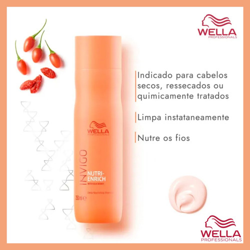 Wella Invigo Nutri Enrich Shampoo - 250ml