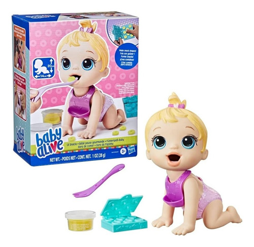 Muñeca Interactiva Baby Alive Hora De Diversión 