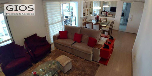 Apartamento Com 3 Dormitórios À Venda, 145 M² Por R$ 1.450.000,00 - Santa Terezinha - São Paulo/sp - Ap0223