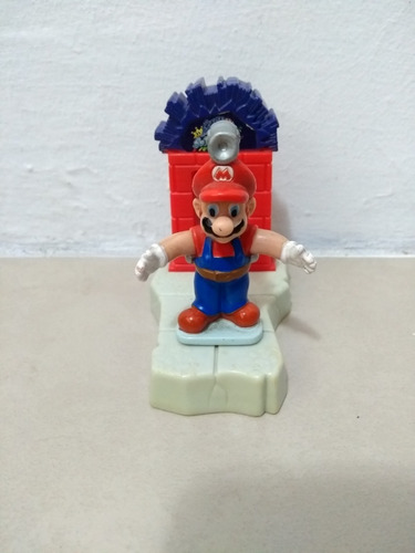 Figura De Mario Sunshine Con Plataforma, Burger King