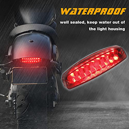 Luz Trasera Universal Quasco, 12 V, Luz Trasera Led Para Atv