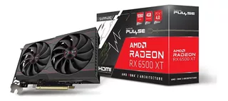 Placa De Vídeo 4gb Sapphire Pulse Radeon Rx 6500xt Gaming Oc