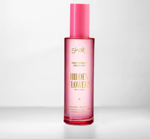 Kit Skelt Perfume Mist E Hidratante Corporal Hidden Flowers