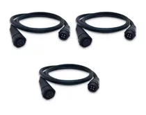 Comprar Cable Extensión 1m Con Conectores Roscados Barras Led Rgb X3