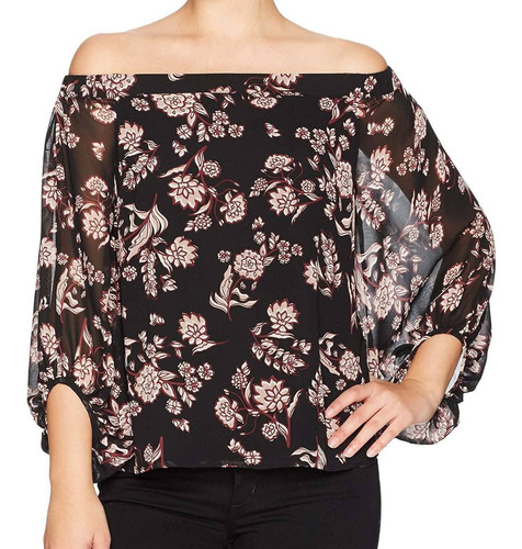 Blusa A Los Hombros Bardot Talla S/6