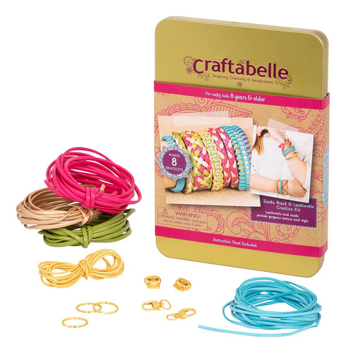 Craftabelle Leede, Trenza, Cuerotette Creation Kit Bracelet