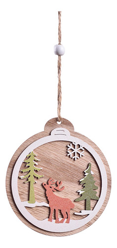 3 Adornos Navideños De Granja, Árbol De Navidad, Colgantes