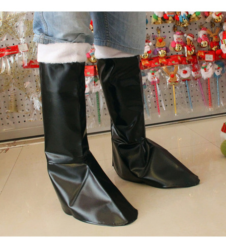 J Apoyos De De Santa Claus Botas De Negro Botas De Artículos