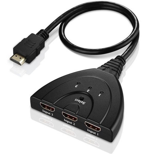 Oferta! Splitter Switch Hdmi 3a1 Dvd, Dvr, Sky-stb, Ps3, Etc