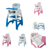 Comprar Silla De Comer 2 En 1 Ebaby Merly Bebe Niño Niña
