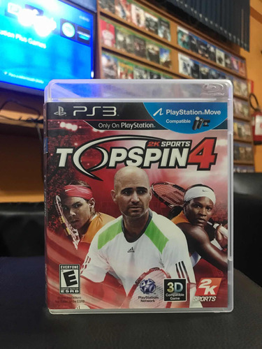 Jogo Top Spin 4 Ps3