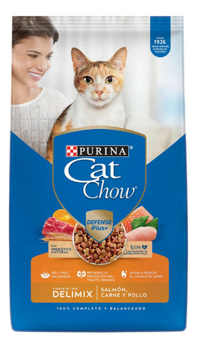 Alimento Cat Chow® Deli Mix Bolsa De 8 Kg Para Gato Adulto