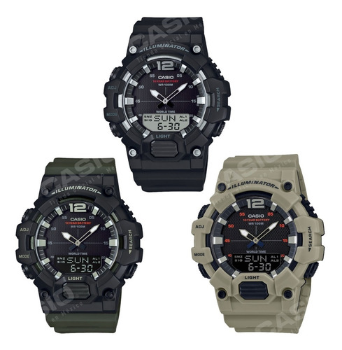 Imagen 5 de 5 de Reloj Casio Core 10 Años Pila Hdc-700-3