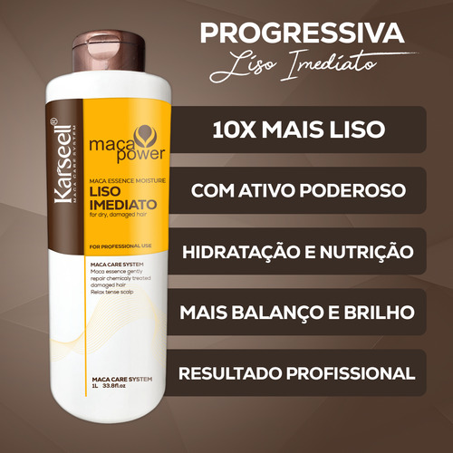 Kit Karseell Collagen Máscara E Progressiva Liso Imediato