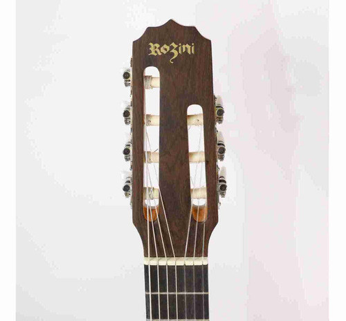 Violao Rozini Acustico Estudante 7c Fosco Imbuia Rx207acfi Cor Natural Material do diapasão Tensor Orientação da mão Destro