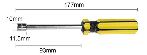 Destornillador Hexagonal Llave De Tuerca Hexagonal Para 6 Mm