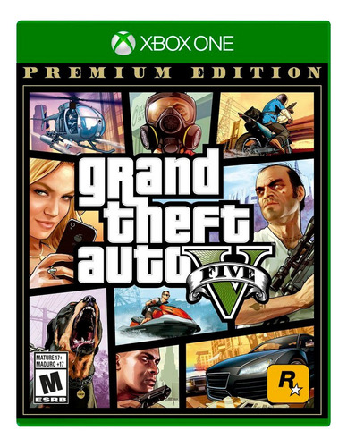 Grand Theft Auto V Premium Edition Formato Físico Xbox One