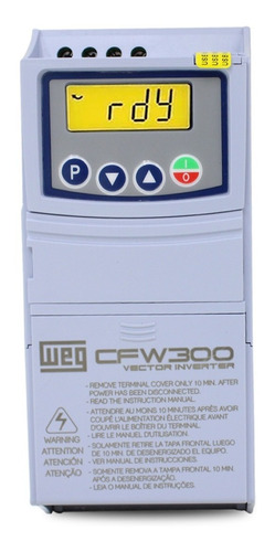 Inversor De Frequência 2cv 220v Weg Cfw300 Trifásico