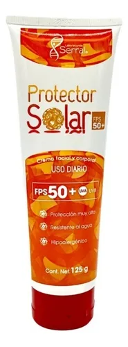 comprar Protector Solar Facial Y Corporal 50 Fps Uva\u002Fuvb Serral 125g