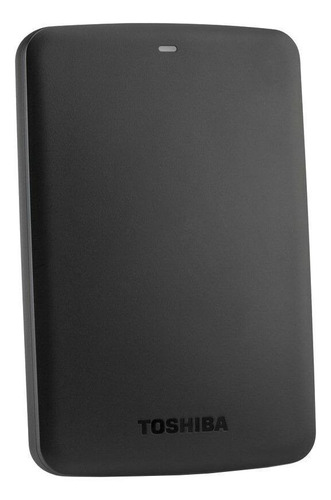 Imagen 2 de 3 de Disco duro externo Toshiba Canvio Basics HDTB310X 1TB negro