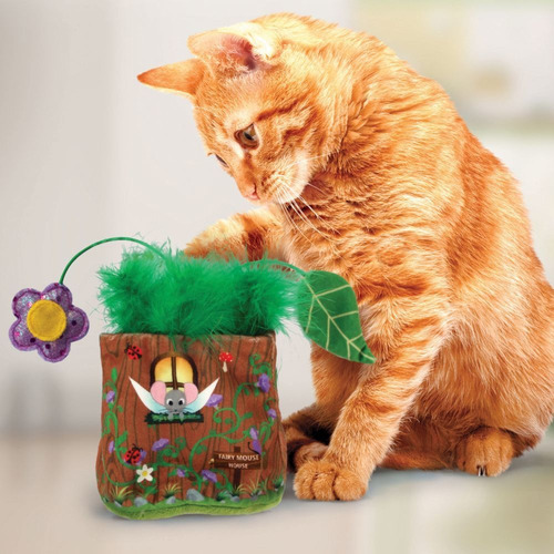 Imagem 3 de 4 de Brinquedo P/ Gatos Kong Cat Puzzlements Hideaway C/ Catnip